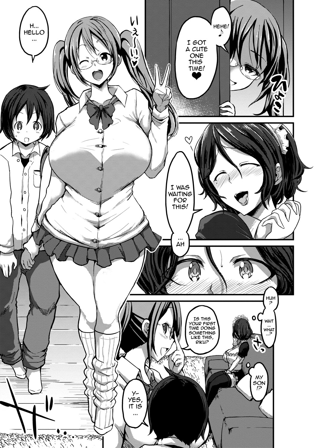 Hentai Manga Comic-Were My Mother And Sisters Always Sluts That Let Themselves Get Fucked Raw 24/7?-Chapter 5-35